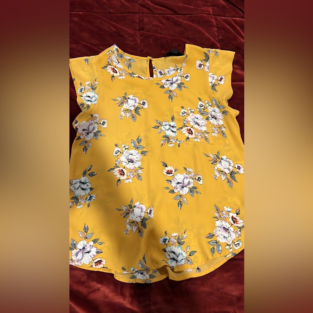 Alice Blue top - size small